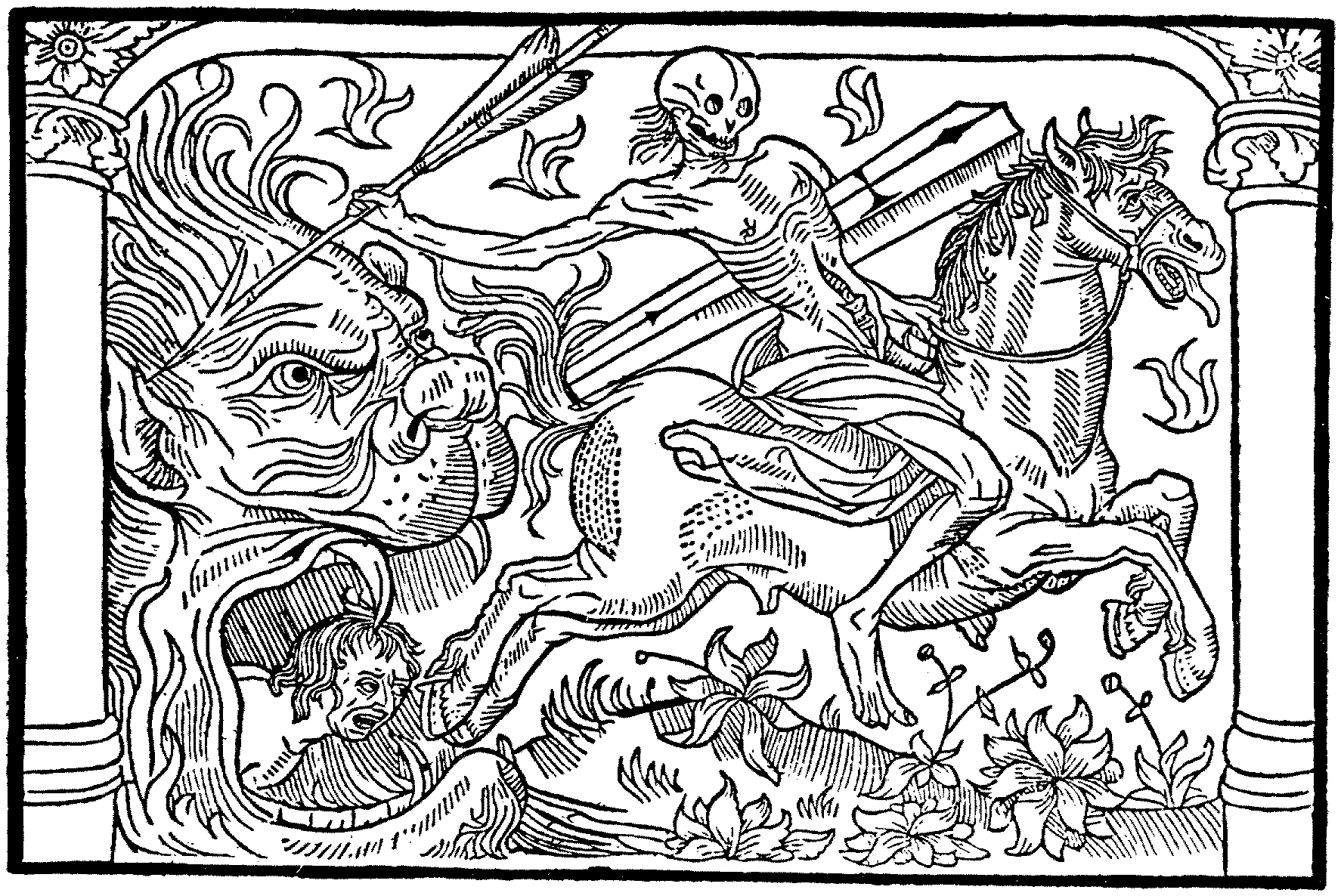 Средневековая гравюра Ксилография